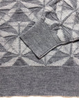 ATLAS MERINO TURTLE NECK PULLOVER in GREYS
